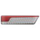 LED Autolamps 355ARWMR Multifunction Rear Lamp With Dynamic Indicator - Chrome RHS PN: 355ARWMR